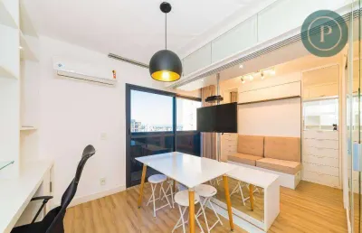 Studio para alugar, 35 m² por r$ 4.361,00/mês - batel - curitiba/pr