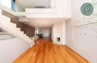 Cobertura com 4 suítes, 5 vagas, à venda, 438 m² por r$ 5.600.000 - champagnat - curitiba/pr