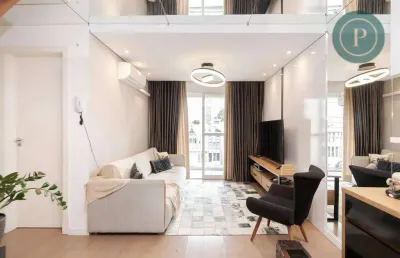 Cobertura com 2 suites à venda, 100 m² por r$ 1.150.000 - mossunguê - curitiba/pr