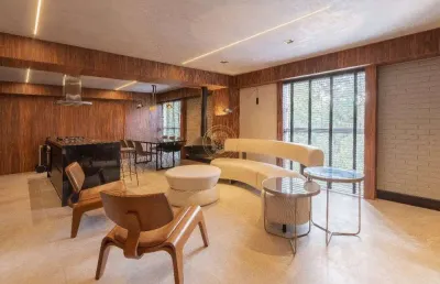 Cobertura com 3 dormitórios para alugar, 250 m² por r$ 11.597,00 - campo comprido - curitiba/pr