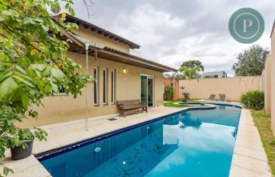 Casa com 3 dormitórios para alugar, 412 m² - santa felicidade - experimente o atendimento boutique!