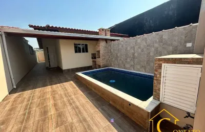 Casa com 2 quartos à venda no jardim tropical, itanhaém , 66 m2 por r$ 295.000