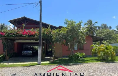 Casa de condomínio para vender com 3 quartos 3 suítes no bairro mosqueiro em aracaju