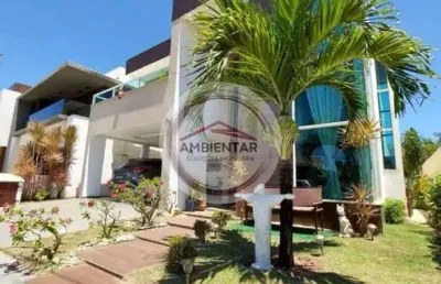 Casa em condomínio fechado com 4 quartos à venda na Ambientar, 705, Robalo, Aracaju