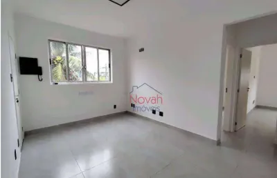 Apartamento com 2 dormitórios com suíte reformado à venda, 60 m² por r$ 385.000 - campo grande - santos/sp