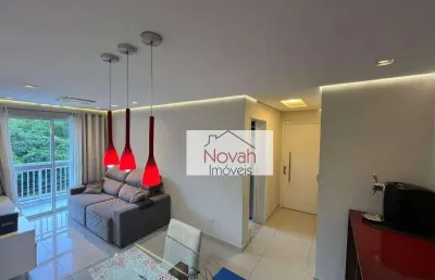 Apartamento à venda, 56 m² por r$ 335.000,00 - morro de nova cintra - santos/sp