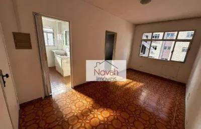 Apartamento com 1 dormitório à venda, 40 m² por r$ 335.000,00 - gonzaga - santos/sp