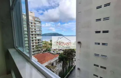 Apartamento com 3 dormitórios para alugar, 180 m² por r$ 7.500,00/mês - boqueirão - santos/sp