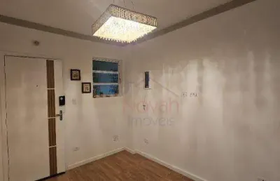 Apartamento com 1 dormitório à venda, 48 m² por r$ 390.000,00 - pompéia - santos/sp