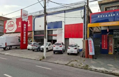 Galpão para alugar, 1000 m² por r$ 33.000,00/mês - vila cascatinha - são vicente/sp