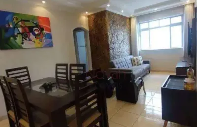 Apartamento à venda, 69 m² por r$ 385.000,00 - macuco - santos/sp