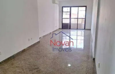 Apartamento para alugar, 140 m² por r$ 6.000,00/mês - embaré - santos/sp