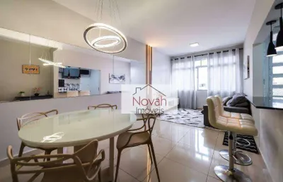 Apartamento para alugar, 86 m² por r$ 5.200,00/mês - embaré - santos/sp
