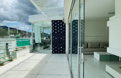 O luxo no coração de teresópolis! cobertura  com vista privilegiada**