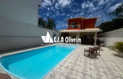 Casa com 3 quartos à venda na alameda guaraçai, 162, balneário campos eliseos, itanhaém, 125 m2 por r$ 599.000