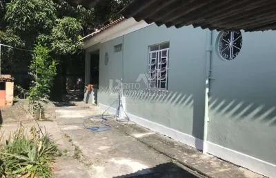 Casa linear à venda com 3 quartos, garagem e quintal, 360m², nova cidade - são gonçalo/rj