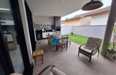 Casa à venda, linda decoração, oportunidade, 4 suítes, 248 m²,  nova, no condomínio eldorado!