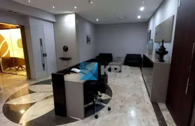 Sala à venda, decoração luxuosa, 220 m², no edifício the one, sjcampos/sp!