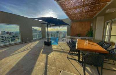 Cobertura à venda com 4 dormitórios, 283 m² - vila ema - são josé dos campos/sp