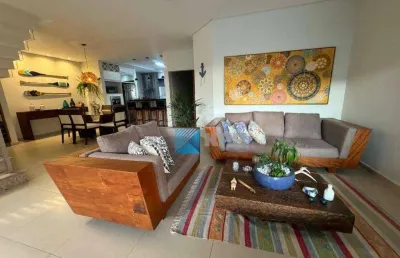 Casa à venda com 4 dormitórios, 373 m²- sumaré - caraguatatuba/sp