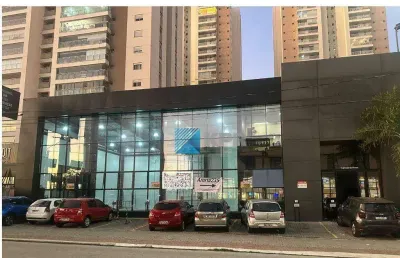 Ponto comercial para locação, 89 m², prédio com fachada em vidro, salão, 1 banheiro e 4 vagas! agende uma visita, venha montar um negócio de sucesso!