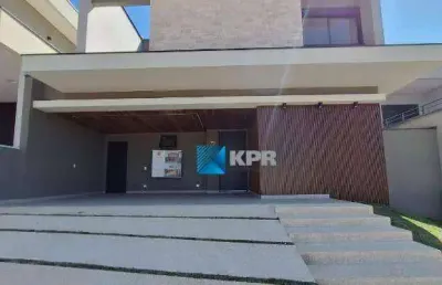 Casa à venda, linda, no condomínio verana – 360 m² de terreno, 235 m² de área construída! agende uma visita, venha morar com sofisticação !