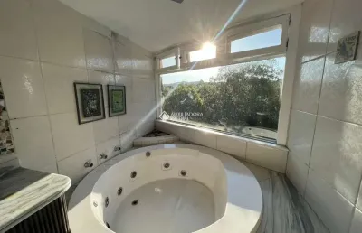 Casa em condomínio fechado com 3 quartos para alugar na rua tocantins, 937, lomba do pinheiro, porto alegre, 291 m2 por r$ 7.500