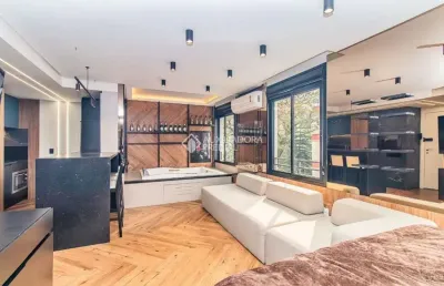Apartamento com 1 quarto para alugar na avenida nova york, 205, auxiliadora, porto alegre, 43 m2 por r$ 4.500