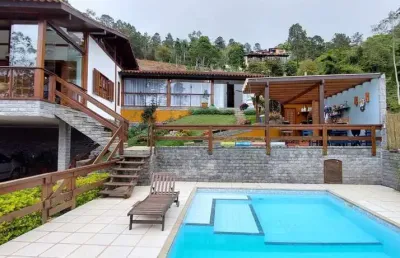 Casa para venda em teresópolis, albuquerque, 4 dormitórios, 1 suíte, 3 banheiros, 3 vagas