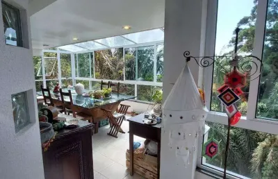 Casa para venda em teresópolis, carlos guinle, 5 dormitórios, 4 suítes, 4 banheiros, 2 vagas