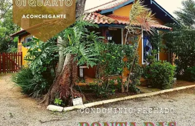 Casa em condomínio fechado com 1 quarto à venda na avenida luiz boiteux piazza, 5880, ponta das canas, florianópolis, 40 m2 por r$ 650.000