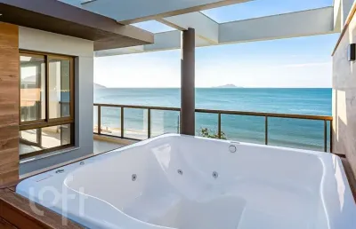 Apartamento com 2 quartos à venda na estrada dom joão becker, 1525, ingleses, florianópolis, 148 m2 por r$ 2.982.406