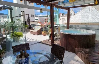 Apartamento com 2 quartos à venda na rua professor milton roque ramos krieger, 178, trindade, florianópolis, 157 m2 por r$ 1.440.000