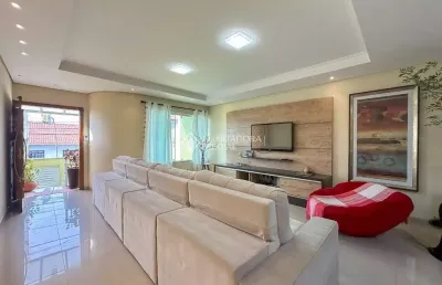 Casa em condomínio fechado com 3 quartos à venda na rua dom silvério pimenta, 243, vila scarpelli, santo andré, 217 m2 por r$ 1.099.000