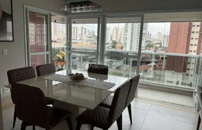 Apartamento com 3 quartos à venda na rua vinte e um de abril, 140, silveira, santo andré, 131 m2 por r$ 1.520.000
