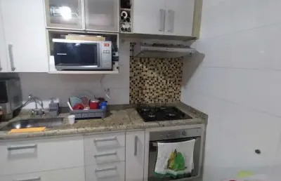Apartamento com 2 quartos à venda na rua fernando de mascarenhas, 243, vila humaitá, santo andré, 60 m2 por r$ 358.000