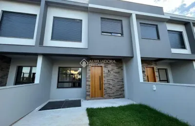 Casa com 3 quartos à venda na euclides linck, 253, oriço, gravataí, 80 m2 por r$ 449.000