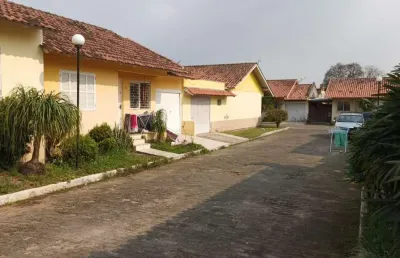 Casa em condomínio fechado com 2 quartos à venda na rua dos tupis, 320, barnabé, gravataí, 94 m2 por r$ 290.000