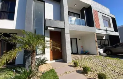 Casa em condomínio fechado com 3 quartos para alugar na rua tancredo neves, 990, jansen, gravataí, 118 m2 por r$ 5.900