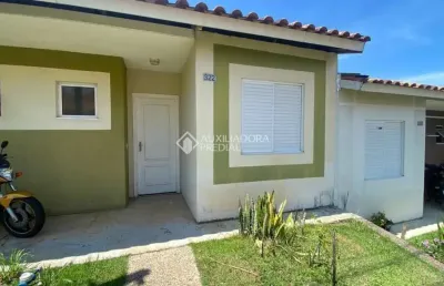 Casa em condomínio fechado com 2 quartos à venda na rua lino estácio dos santos, 1535, oriço, gravataí, 60 m2 por r$ 220.000