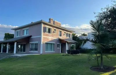 Casa em condomínio fechado com 5 quartos à venda na rua da amizade, 1057, barro vermelho, gravataí, 521 m2 por r$ 3.950.000