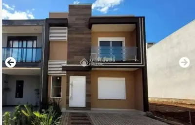 Casa em condomínio fechado com 3 quartos à venda na rua tancredo neves, 990, jansen, gravataí, 154 m2 por r$ 920.000