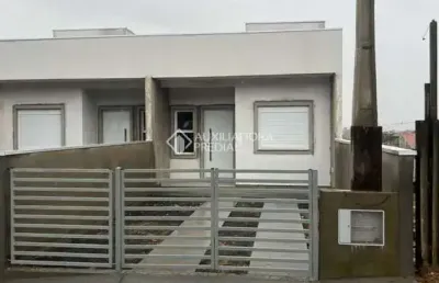 Casa em condomínio fechado com 2 quartos à venda na bertoldo schneider, 540, rincão da madalena, gravataí, 56 m2 por r$ 320.000