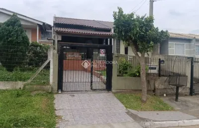Casa com 2 quartos à venda na bertoldo schneider, 220, rincão da madalena, gravataí, 55 m2 por r$ 260.000