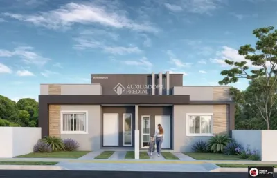 Casa com 3 quartos à venda na arystides pires dos santos, 108, dom feliciano, gravataí, 79 m2 por r$ 449.000