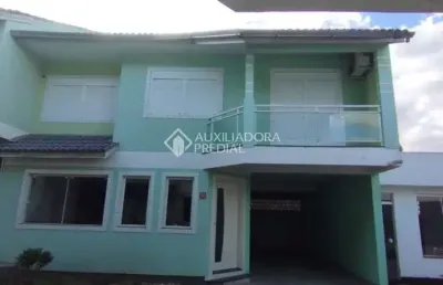 Casa em condomínio fechado com 3 quartos à venda na rua aparício soares da cunha, 300, vila bom princípio, cachoeirinha, 131 m2 por r$ 477.000