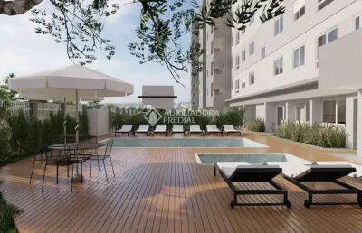 Apartamento com 2 quartos à venda na ferdinando costa, 80, passo das pedras, gravataí, 56 m2 por r$ 403.391