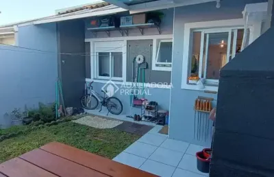 Casa em condomínio fechado com 2 quartos à venda na flor do caribe, 120, jardim betânia, cachoeirinha, 44 m2 por r$ 275.000
