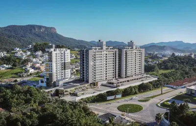 Apartamento com 2 quartos à venda na rua vereador jacob knabben da silva, 1564, pagani, palhoça, 57 m2 por r$ 444.000