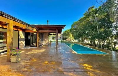 Casa em condomínio fechado com 2 quartos à venda na rulivan gracie, 4420, sul do rio, santo amaro da imperatriz, 177 m2 por r$ 1.800.000